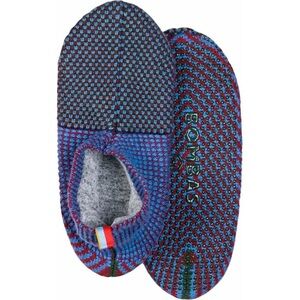 Bombas Multi Color Cushion Cozy Lined Gripper Slipper Size Small